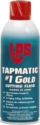 LPS - Tapmatic #1 Gold, 11 oz Aerosol Cutting & Tapping Fluid - Straight Oil, For Boring, Broaching, Drilling, Engraving, Facing, Milling, Reaming, Sawing, Tapping, Threading, Turning - Best Tool & Supply