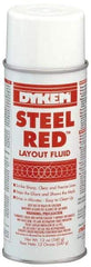 Dykem - Red Layout Fluid - 12 Ounce Aerosol Can - Best Tool & Supply