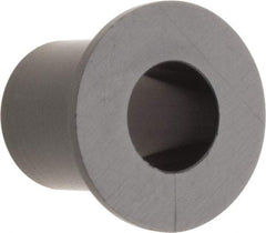 Poly Hi Solidur - 1/4" Inside x 3/8" Outside Diam, Nylon Sleeve Bearing - 0.56" Outside Diam, 0.047" Flange Thickness, 1/2" OAL - Best Tool & Supply