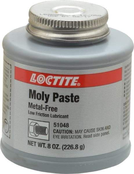 Loctite - 8 oz Can General Purpose Anti-Seize Lubricant - Molybdenum Disulfide, -20 to 750°F, Black, Water Resistant - Best Tool & Supply