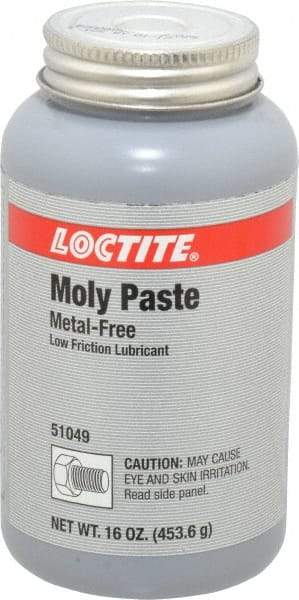 Loctite - 1 Lb Can General Purpose Anti-Seize Lubricant - Molybdenum Disulfide, -20 to 750°F, Black, Water Resistant - Best Tool & Supply