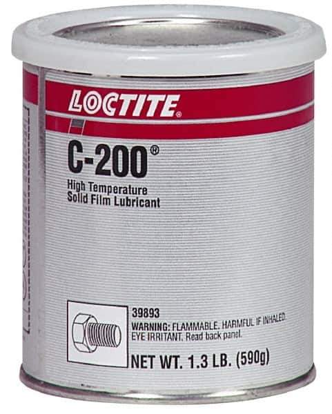 Loctite - 1.3 Lb Can Dry Film Lubricant - Dark Gray, 2,400°F Max - Best Tool & Supply