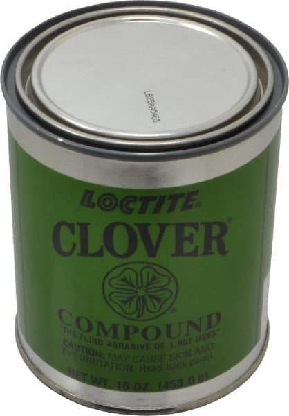 Loctite - 1 Lb Grease Compound - Compound Grade Medium, Grade D, 180 Grit, Black & Gray, Use on General Purpose - Best Tool & Supply