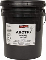 Jet-Lube - 5 Gal Pail Low Temperature Grease - Amber, Low Temperature, 225°F Max Temp, NLGIG 2, - Best Tool & Supply