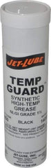 Jet-Lube - 14 oz Cartridge Graphite High Temperature Grease - Black, High/Low Temperature, 600°F Max Temp, NLGIG 1-1/2, - Best Tool & Supply