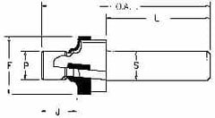 Scientific Cutting Tools - 2-1/2 - 12" Port, 3.52" Spotface Diam, 2" Tube Outside Diam, Plain Pilot, Carbide Tipped Porting Tool - Best Tool & Supply