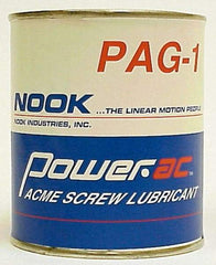 Nook Industries - 1 Lb Can Synthetic Extreme Pressure Grease - Tan, Extreme Pressure & High Temperature, 400°F Max Temp, NLGIG 2, - Best Tool & Supply