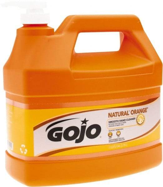 GOJO - 1 Gal Pump Bottle Liquid Hand Cleaner - General Duty, Orange Scent - Best Tool & Supply