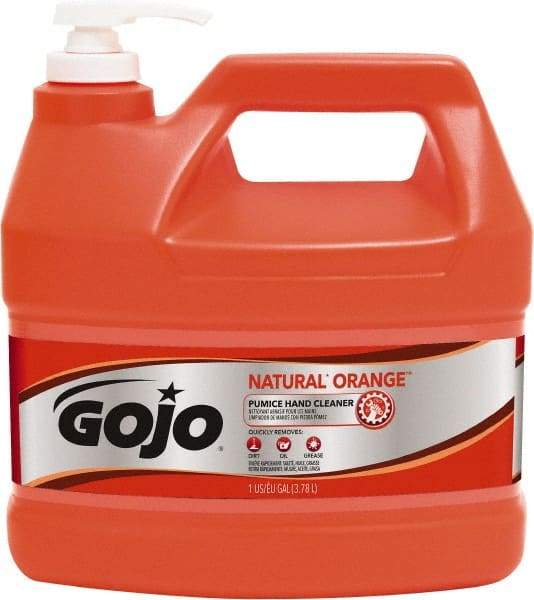 GOJO - 1 Gal Pump Bottle Liquid Hand Cleaner - General Duty, Orange Scent - Best Tool & Supply