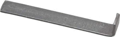 Dumont Minute Man - 1 Piece Style B-1 Broach Shim - 4mm Keyway Width, 0.038" Shim Thickness - Best Tool & Supply