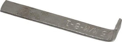 Dumont Minute Man - 1 Piece Style B-1 Broach Shim - 5mm Keyway Width, 0.05" Shim Thickness - Best Tool & Supply