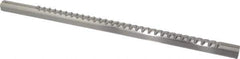Dumont Minute Man - 3/16" Keyway Width, Production Keyway Broach - Bright Finish, 3/4" Broach Body Width, 25/64" to 2-1/2" LOC, 14-3/4" OAL, 2,170 Lbs Pressure for Max LOC - Best Tool & Supply