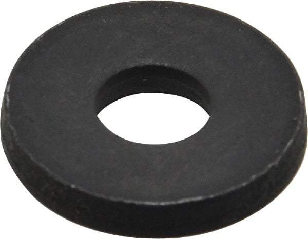 Gibraltar - M8 Screw, Steel Standard Flat Washer - 8.4mm ID x 23mm OD, 4mm Thick, Black Phosphate Finish - Best Tool & Supply