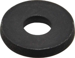 Gibraltar - M8 Screw, Steel Standard Flat Washer - 8.4mm ID x 23mm OD, 4mm Thick, Black Phosphate Finish - Best Tool & Supply