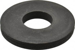 Gibraltar - M16 Screw, Steel Standard Flat Washer - 17mm ID x 45mm OD, 6mm Thick, Black Phosphate Finish - Best Tool & Supply