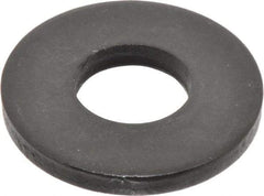 Gibraltar - M20 Screw, Steel Standard Flat Washer - 21mm ID x 50mm OD, 6mm Thick, Black Phosphate Finish - Best Tool & Supply