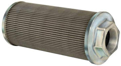 Flow Ezy Filters - 100 Mesh, 284 LPM, 75 GPM, 5.4" Diam, Female Suction Strainer without Bypass - 2-1/2 Port NPT, 12-1/2" Long - Best Tool & Supply