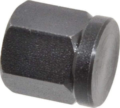 Gibraltar - 1/2-13, Black Oxide Finish, Steel Swivel Hex Nut - 11/16" Pad, 5/8" Wide x 21/32" High x 3/8" Deep - Best Tool & Supply