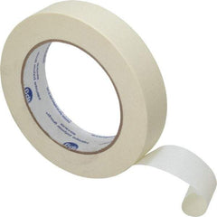 Intertape - 1" Wide x 60 Yd Long White Paper Masking Tape - Series PG500, 5 mil Thick, 21 In/Lb Tensile Strength - Best Tool & Supply