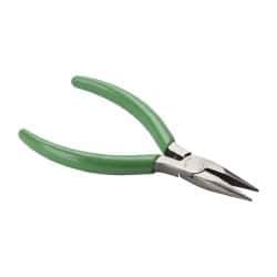 Xcelite - 5" Jaw Length x 17/32" Jaw Width, Long Chain Nose Comfort Grip Pliers - Serrated Jaw, Bi-Material Cushion Handle - Best Tool & Supply