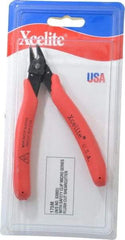 Xcelite - 127mm OAL, 20 AWG Capacity, Diagonal Cutter - 11/32" Jaw Length x 13mm Jaw Width, Standard Head - Best Tool & Supply