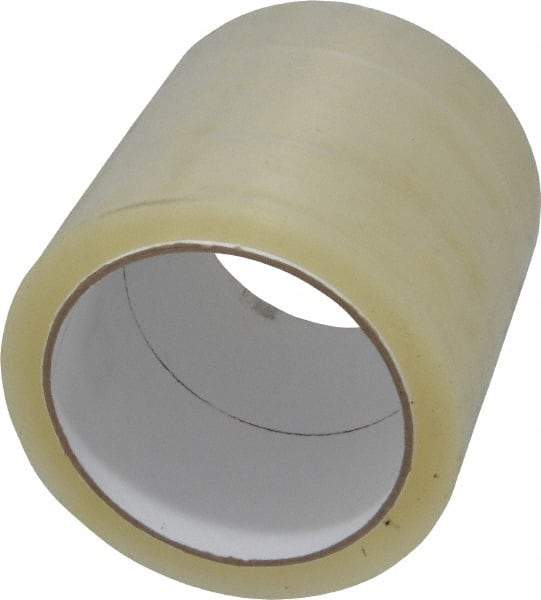 Intertape - 4" x 72 Yd Clear Rubber Adhesive Packaging Tape - Polypropylene Film Backing, 1.6 mil Thick, 25 Lb Tensile Strength, Series 6100 - Best Tool & Supply