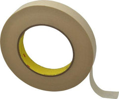 3M - 3/4" Wide x 60 Yd Long Tan Paper Masking Tape - Series 232, 6.3 mil Thick, 27 In/Lb Tensile Strength - Best Tool & Supply