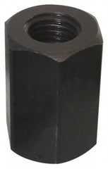 Value Collection - 3/4-10 UNC, 1-7/8" OAL Steel Standard Coupling Nut - Black Oxide Coated, 1-1/4" Width Across Flats - Best Tool & Supply