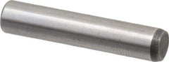 Value Collection - 1/4" Diam x 1-1/4" Pin Length Grade 8 Alloy Steel Pull Out Dowel Pin - 1 Rounded & 1 Threaded End - Best Tool & Supply