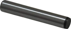 Value Collection - 1/4" Diam x 1-1/2" Pin Length Grade 8 Alloy Steel Pull Out Dowel Pin - 1 Rounded & 1 Threaded End - Best Tool & Supply