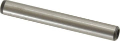 Value Collection - 1/4" Diam x 2" Pin Length Grade 8 Alloy Steel Pull Out Dowel Pin - 1 Rounded & 1 Threaded End - Best Tool & Supply