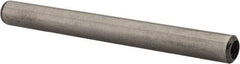 Value Collection - 1/4" Diam x 2-1/2" Pin Length Grade 8 Alloy Steel Pull Out Dowel Pin - 1 Rounded & 1 Threaded End - Best Tool & Supply