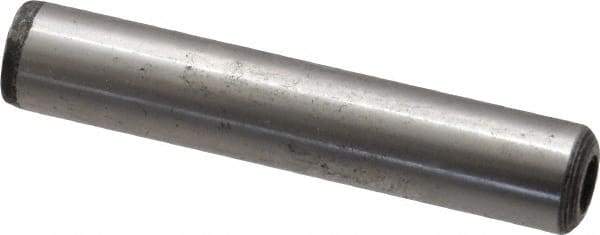 Value Collection - 3/8" Diam x 2" Pin Length Grade 8 Alloy Steel Pull Out Dowel Pin - 1 Rounded & 1 Threaded End - Best Tool & Supply