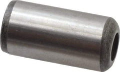 Value Collection - 1/2" Diam x 1" Pin Length Grade 8 Alloy Steel Pull Out Dowel Pin - 1 Rounded & 1 Threaded End - Best Tool & Supply