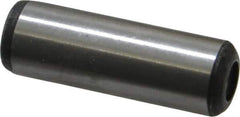 Value Collection - 1/2" Diam x 1-1/2" Pin Length Grade 8 Alloy Steel Pull Out Dowel Pin - 1 Rounded & 1 Threaded End - Best Tool & Supply