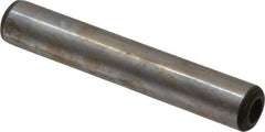 Value Collection - 1/2" Diam x 3" Pin Length Grade 8 Alloy Steel Pull Out Dowel Pin - 1 Rounded & 1 Threaded End - Best Tool & Supply