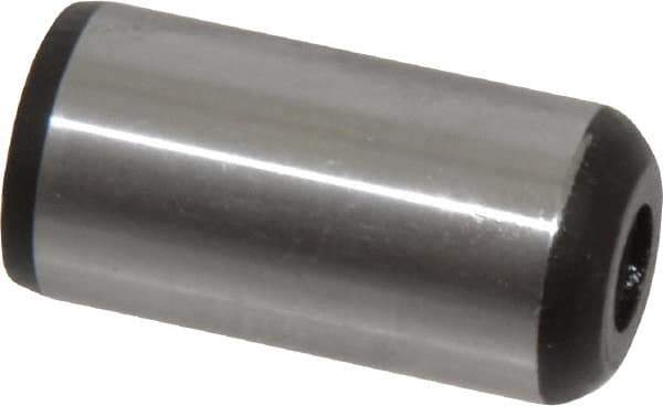 Value Collection - 5/8" Diam x 1-1/4" Pin Length Grade 8 Alloy Steel Pull Out Dowel Pin - 1 Rounded & 1 Threaded End - Best Tool & Supply