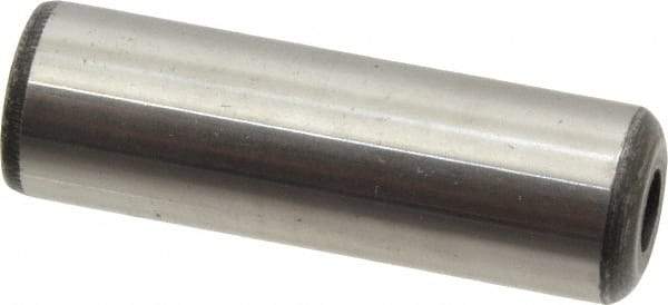 Value Collection - 5/8" Diam x 2" Pin Length Grade 8 Alloy Steel Pull Out Dowel Pin - 1 Rounded & 1 Threaded End - Best Tool & Supply