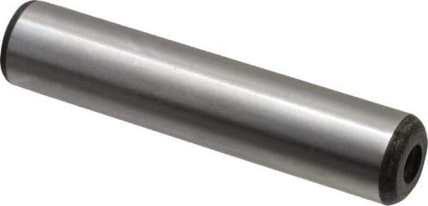 Value Collection - 5/8" Diam x 3" Pin Length Grade 8 Alloy Steel Pull Out Dowel Pin - 1 Rounded & 1 Threaded End - Best Tool & Supply