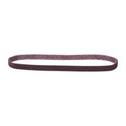 3M - 1/2" Wide x 24" OAL, Aluminum Oxide Abrasive Belt - Aluminum Oxide, Medium, Nonwoven, Series SC-BS - Best Tool & Supply