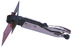 Grip-On - 8-17/64" OAL Standard Jaw Locking Welding Pliers - Exact Industrial Supply