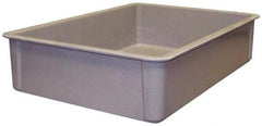 MFG Tray - 400 Lb Load Capacity Gray Fiberglass Tote Container - Stacking, 25.8" Long x 17.8" Wide x 6" High - Best Tool & Supply