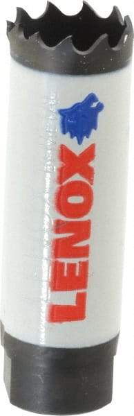 Lenox - 3/4" Diam, 1-1/2" Cutting Depth, Hole Saw - Bi-Metal Saw, Toothed Edge - Best Tool & Supply