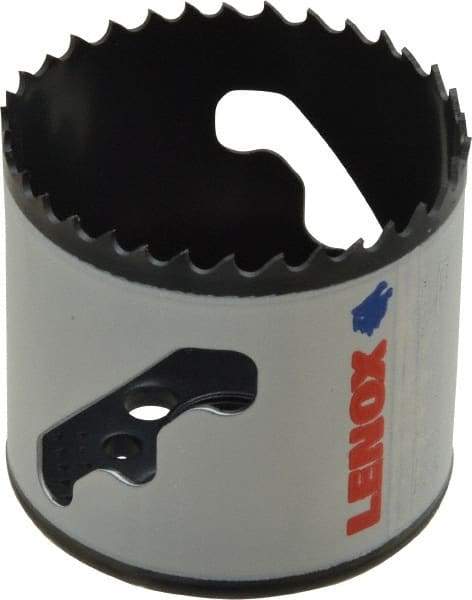 Lenox - 2-1/4" Diam, 1-1/2" Cutting Depth, Hole Saw - Bi-Metal Saw, Toothed Edge - Best Tool & Supply