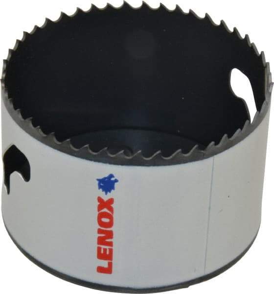 Lenox - 3-1/8" Diam, 1-1/2" Cutting Depth, Hole Saw - Bi-Metal Saw, Toothed Edge - Best Tool & Supply