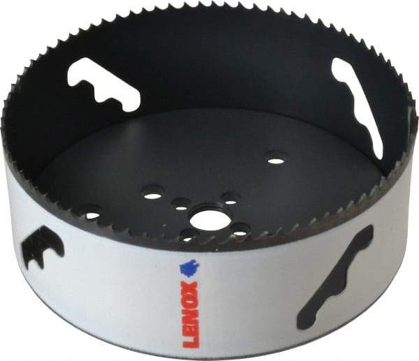 Lenox - 5-1/2" Diam, 1-1/2" Cutting Depth, Hole Saw - Bi-Metal Saw, Toothed Edge - Best Tool & Supply