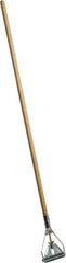 PRO-SOURCE - 54" Wood Quick Connect Mop Handle - Metal Connector, Use with Wet Mops - Best Tool & Supply