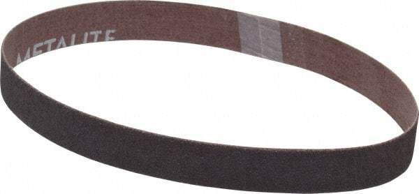 Norton - 3/4" Wide x 18" OAL, 60 Grit, Aluminum Oxide Abrasive Belt - Aluminum Oxide, Medium, Coated, Series R283 - Best Tool & Supply