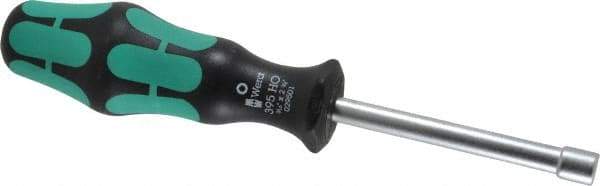 Wera - 3/16" Hollow Shaft Nutdriver - Ergonomic Handle, 6-1/4" OAL - Best Tool & Supply