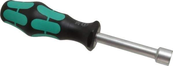 Wera - 1/2" Hollow Shaft Nutdriver - Ergonomic Handle, 7-3/4" OAL - Best Tool & Supply